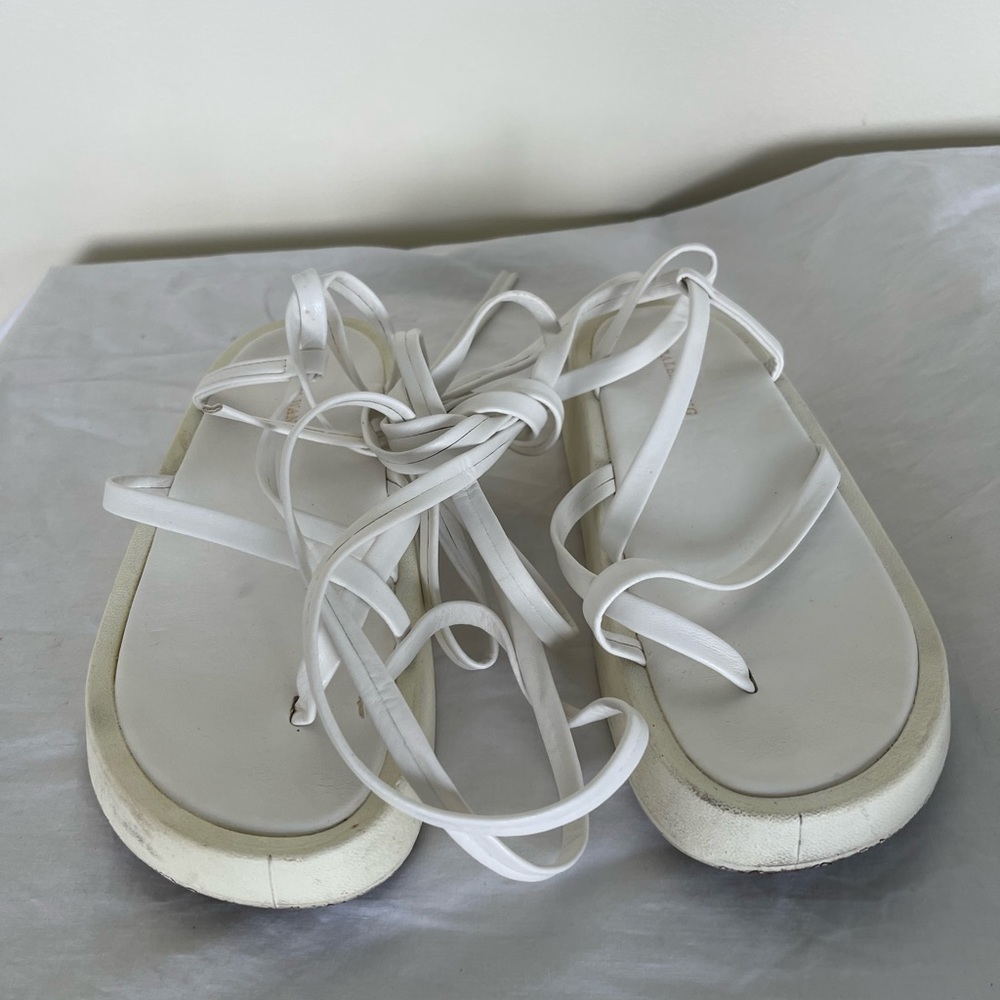 Azalea Wang Leg/Ankle Wrap Sandals